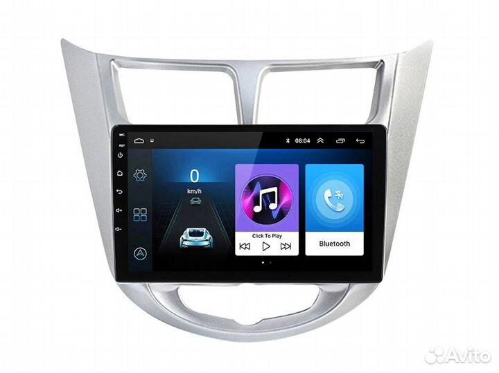 Магнитола Hyundai Solaris Android