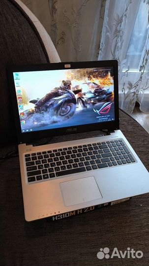 Игровой ноутбук Asus GT740M Core i3 SSD