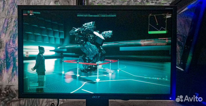 Игровой пк + клавиатура + мышь + коврик