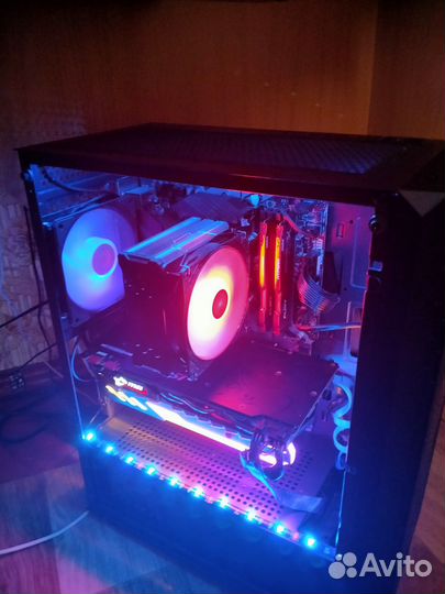 Игровой пк i5 9400F+GTX 1070+DDR4 16gb