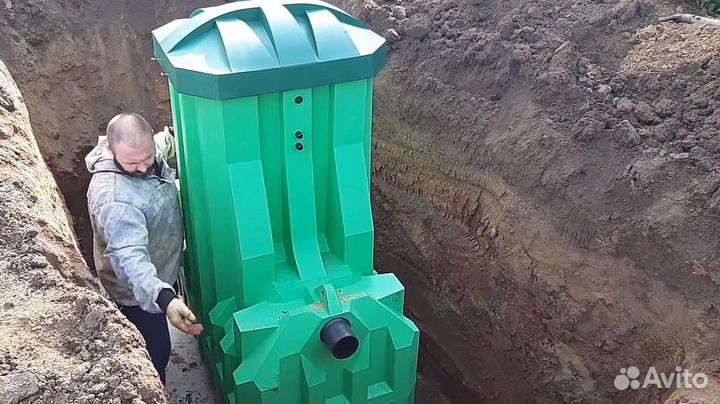 Септик под ключ за один день