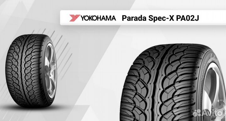 Yokohama Parada Spec-X PA02 285/40 R23 111