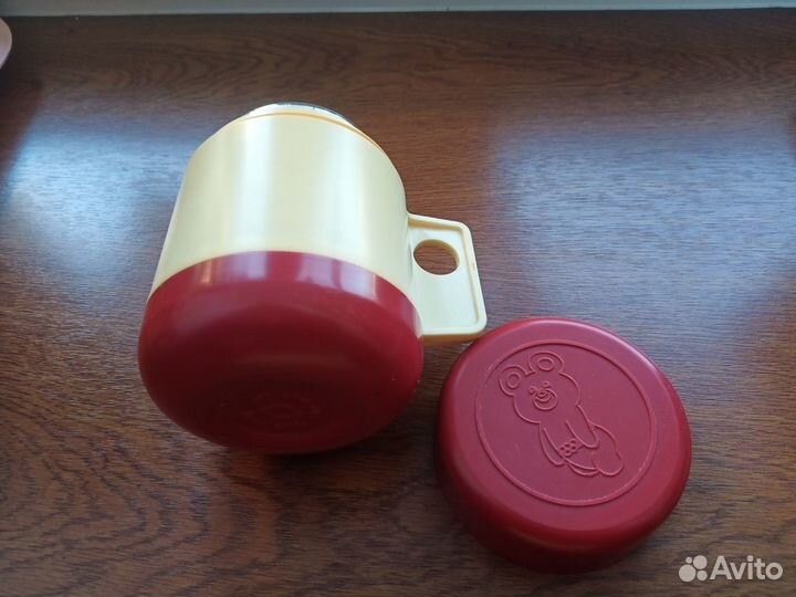 Термос кружка СССР с олимпийской символикой