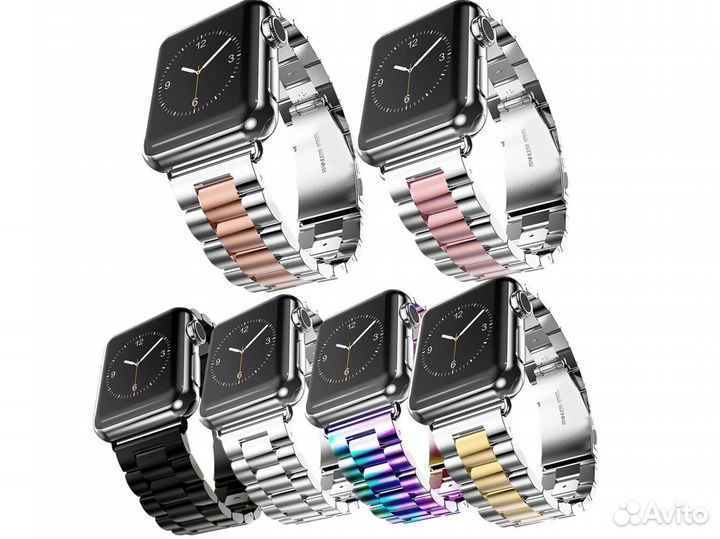 Металлические ремешки для всех Apple Watch