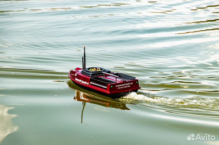 Карповый кораблик,камера,25А,эхолот,сброс,сумка