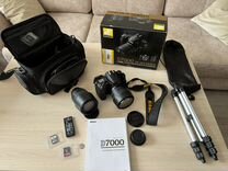 Фотоаппарат Nikon D7000 Kit с 2мя обьективами