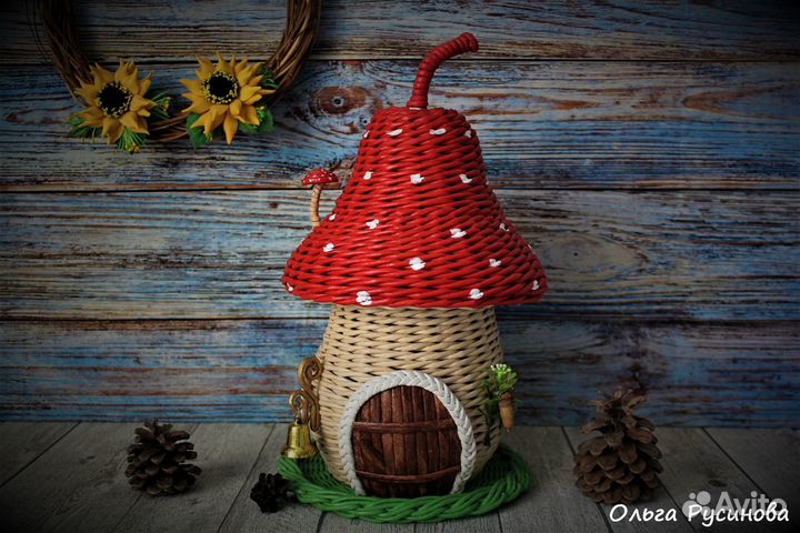 Чайный домик плетёный