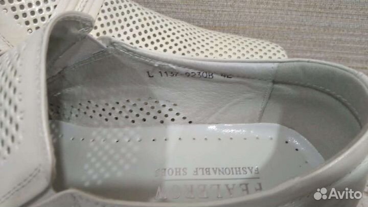 Мужские кожаные туфли 42