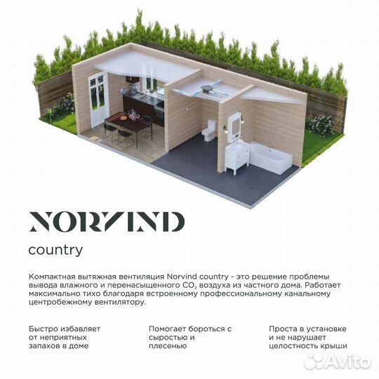 Norvind Country Вытяжная система вентиляции