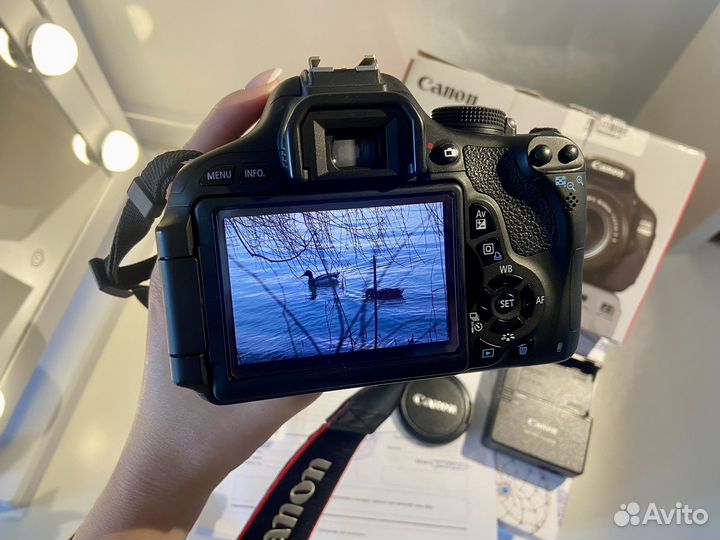 Фотоаппарат canon eos 600d