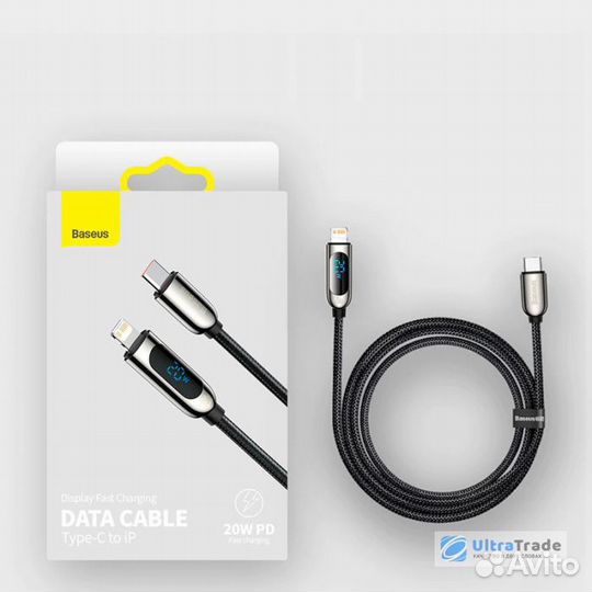 Кабель Baseus 20W 1m Black catlsk-01