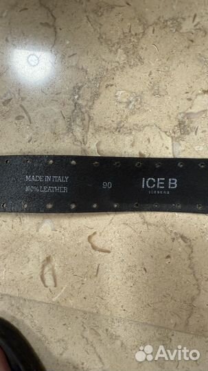 Ремень iceberg кожа оригинал Италия