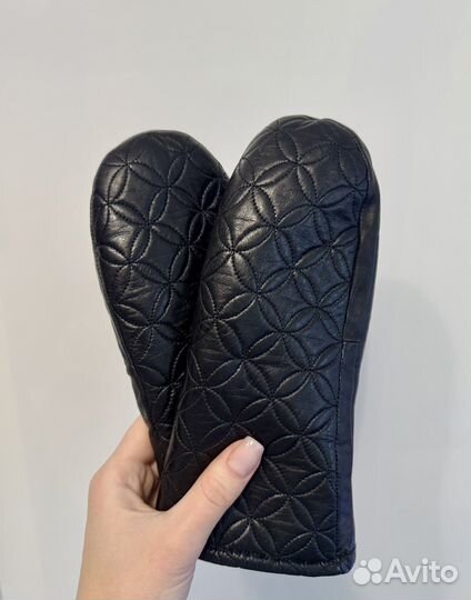 Варежки женские зимние кожаные Ploneer 8.5