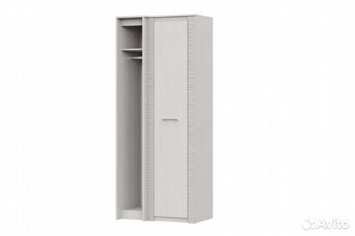 Шкаф угловой (прямой) Серия №4 Ясень Анкор светлый / Сандал светлый