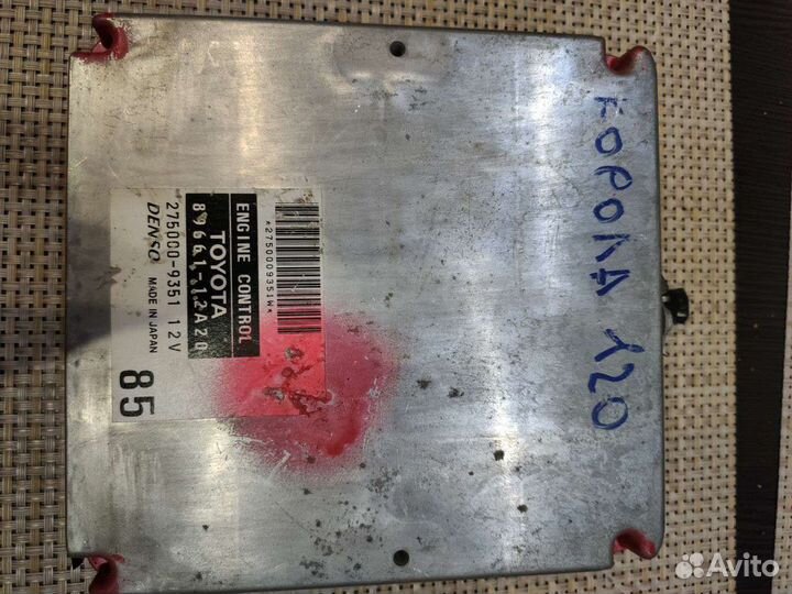 Эбу для Toyota Corolla 120