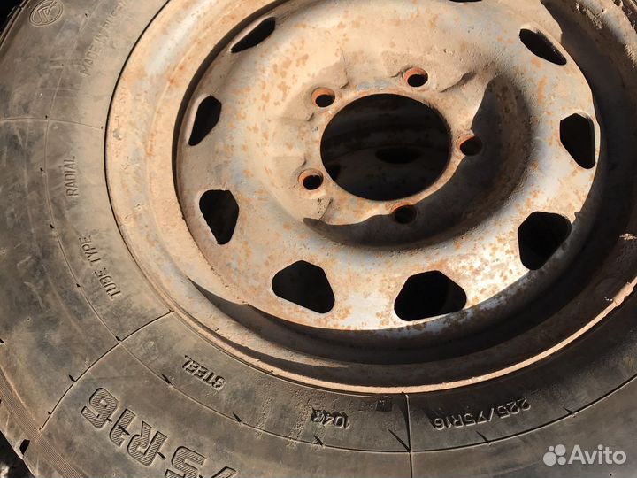 R16 КАМА Кама-219 225/75, PCD 5x139.7 DIA 108