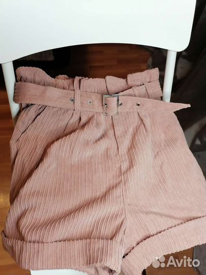 Шорты женские вельветовые