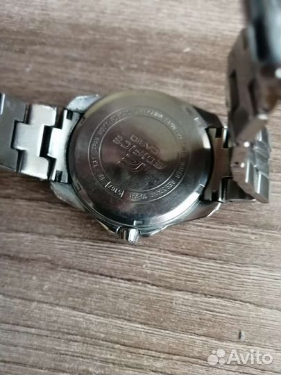 Мужские наручные часы casio edifice 100m