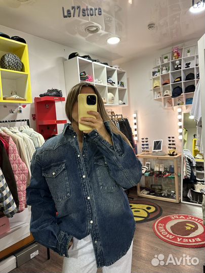 Prada пуховик рубашка