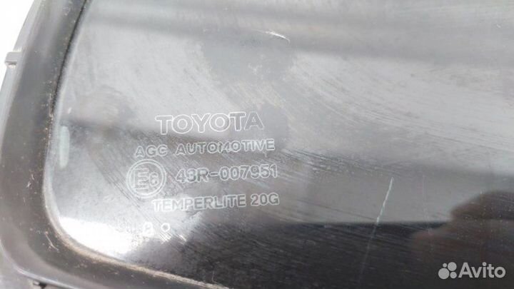 Стекло двери (форточка) заднее правое Toyota Camry