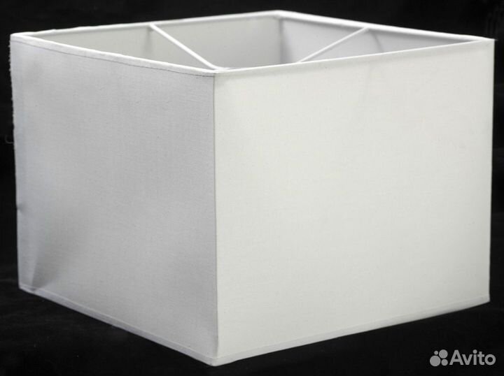 Светильник настольный металлический и текстильный