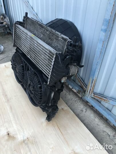 Кассета радиаторов ssangyong kyron