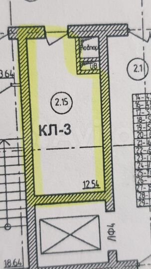 Склад, 12.2 м²
