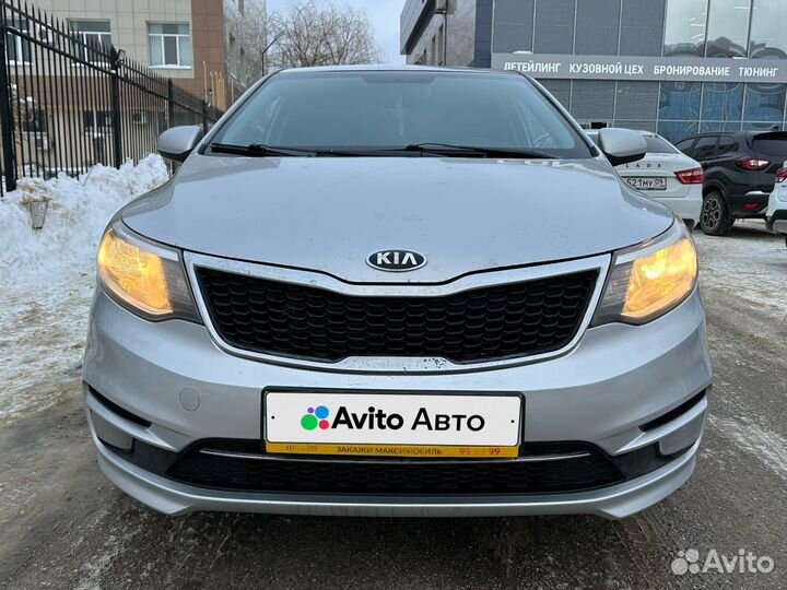 Kia Rio 1.6 МТ, 2016, 395 000 км