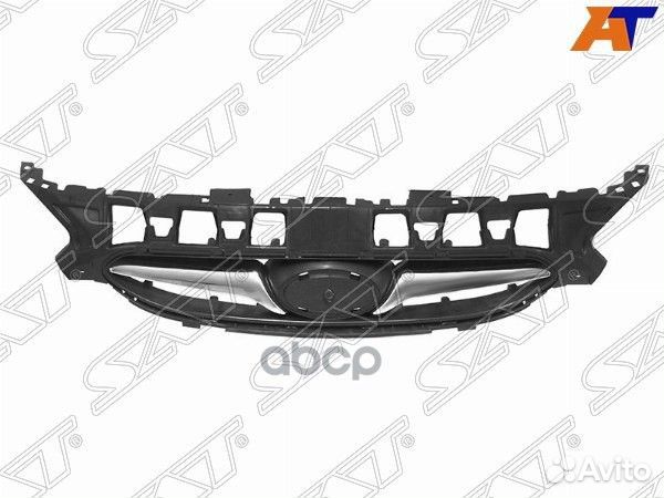 Решетка hyundai 10-14 в сборе с solaris/accent