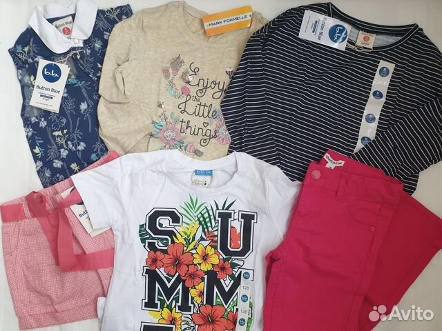 Детская одежда для девочек новая размер 122 128