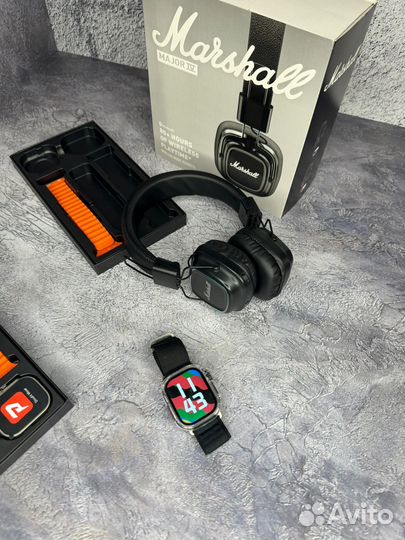 Часы и Наушники