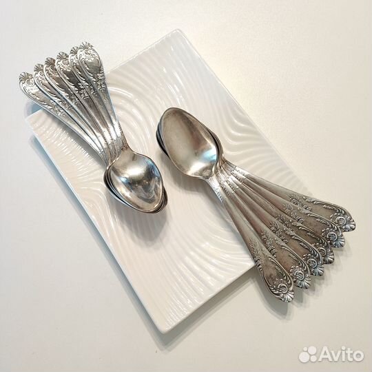 Мельхиоровые ложки завода зиш СССР