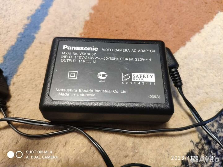 Блок питания Panasonic для камеры