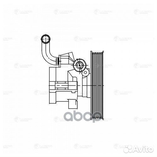 Насос гур для а/м Chevrolet Lacetti (04) /Capti