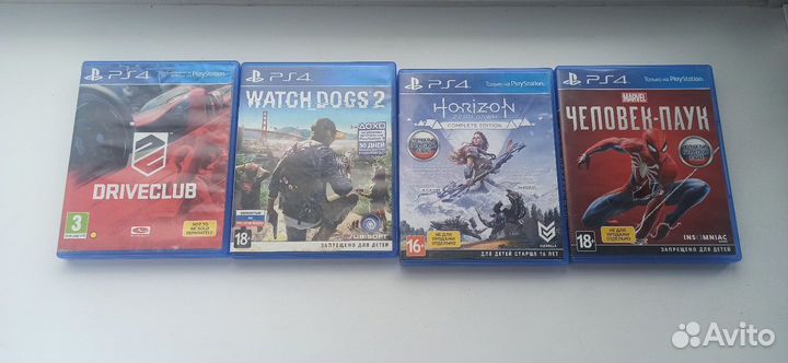 Диски на ps4