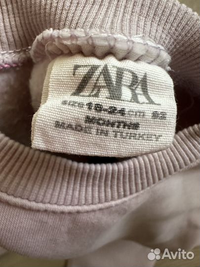 Костюм на флисе для девочки 18-24 месяца