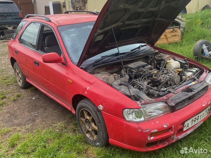 Subaru impreza gf кузов по частям