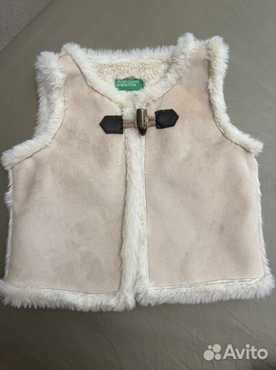 Туника для девочки 92 и жилетка
