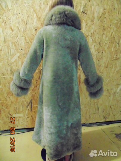 Шуба, мутон, для девочки