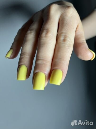 Комби- маникюр, гель лак