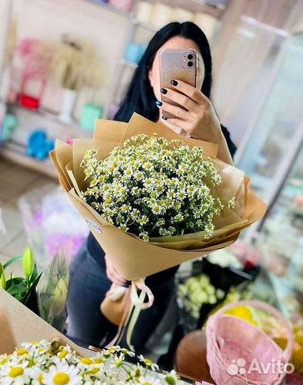 Букеты. Доставка ромашек