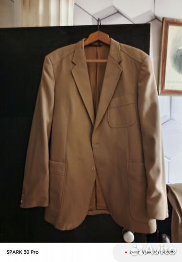 Пиджак мужской шерсть 50