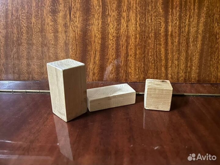 Объемные фигуры из дерева