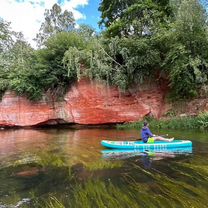 Сплавы по реке Оредеж SUP борд, байдарка