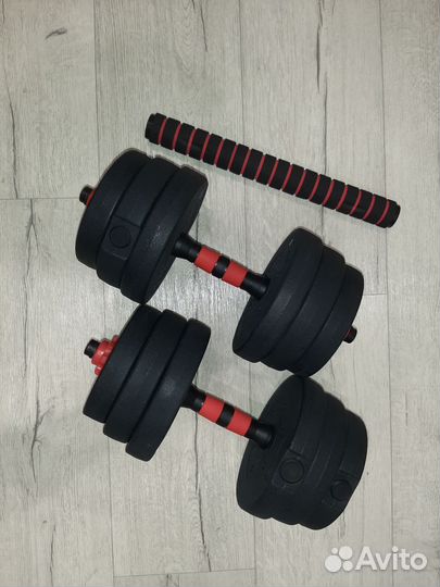 Новые Гантели 2х10кг