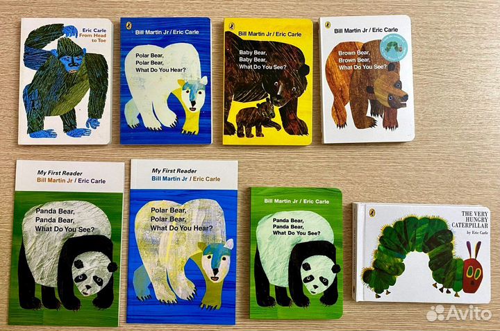 Eric Carle /Эрик Карл /Книги на английском языке