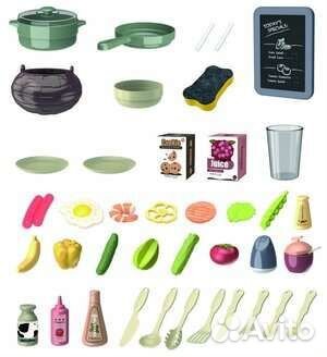 Игровая кухня 43 предмета