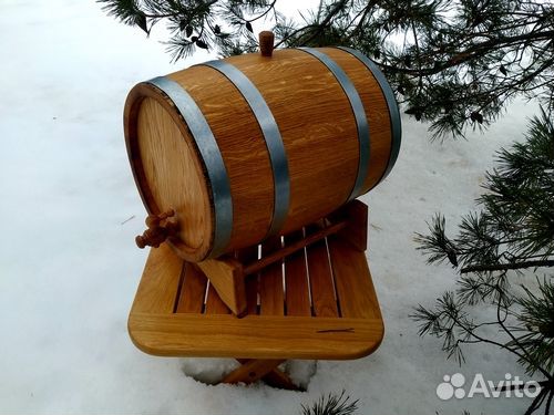 Бочка дубовая