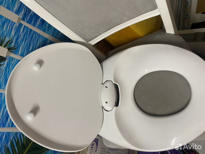 Двойная сидушка на унитаз