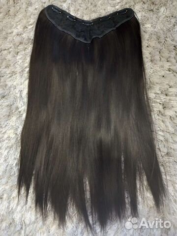 Волосы на заколках